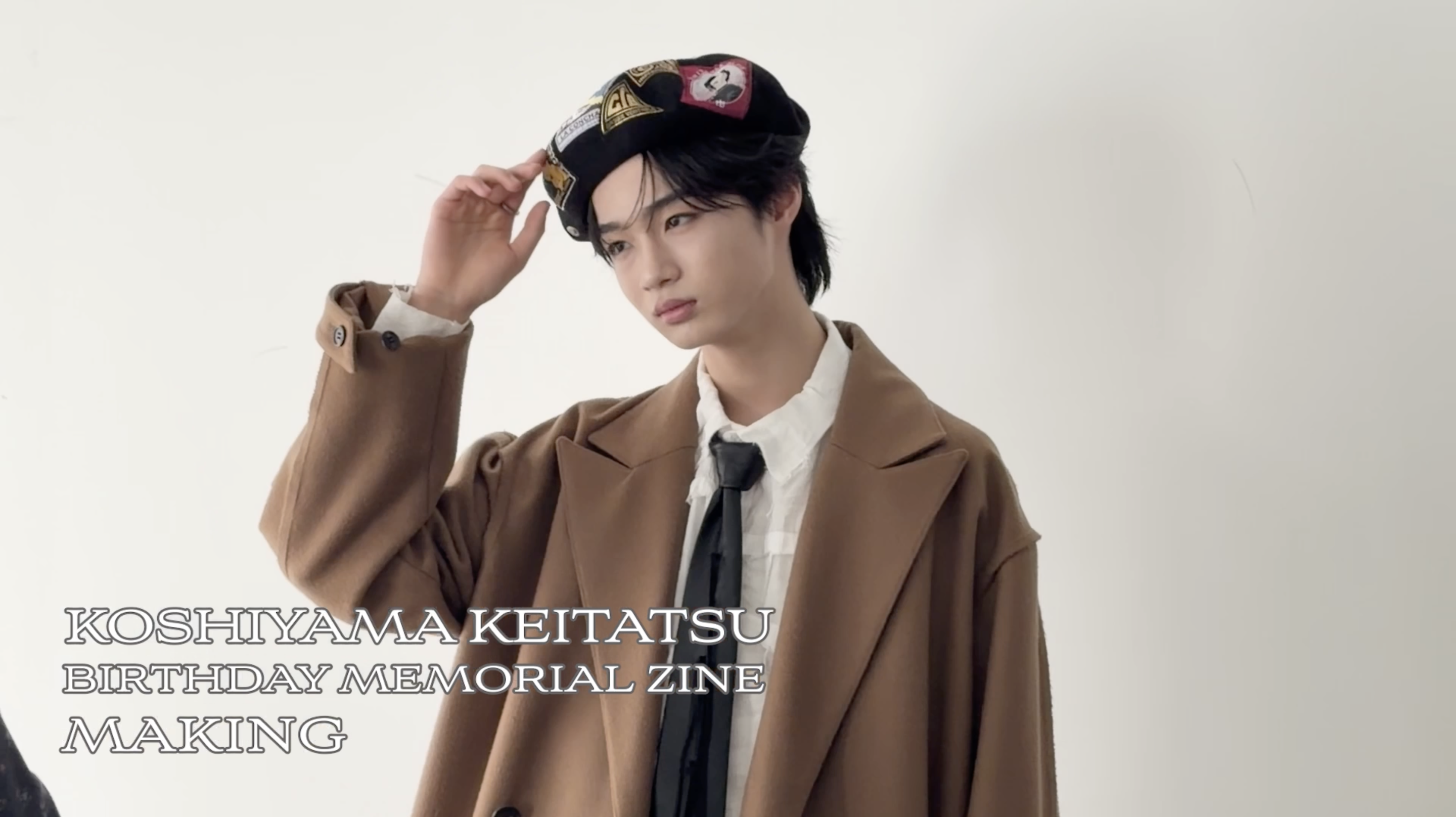 KOSHIYAMA KEITATSU BIRTHDAY MEMORIAL ZINE MAKING