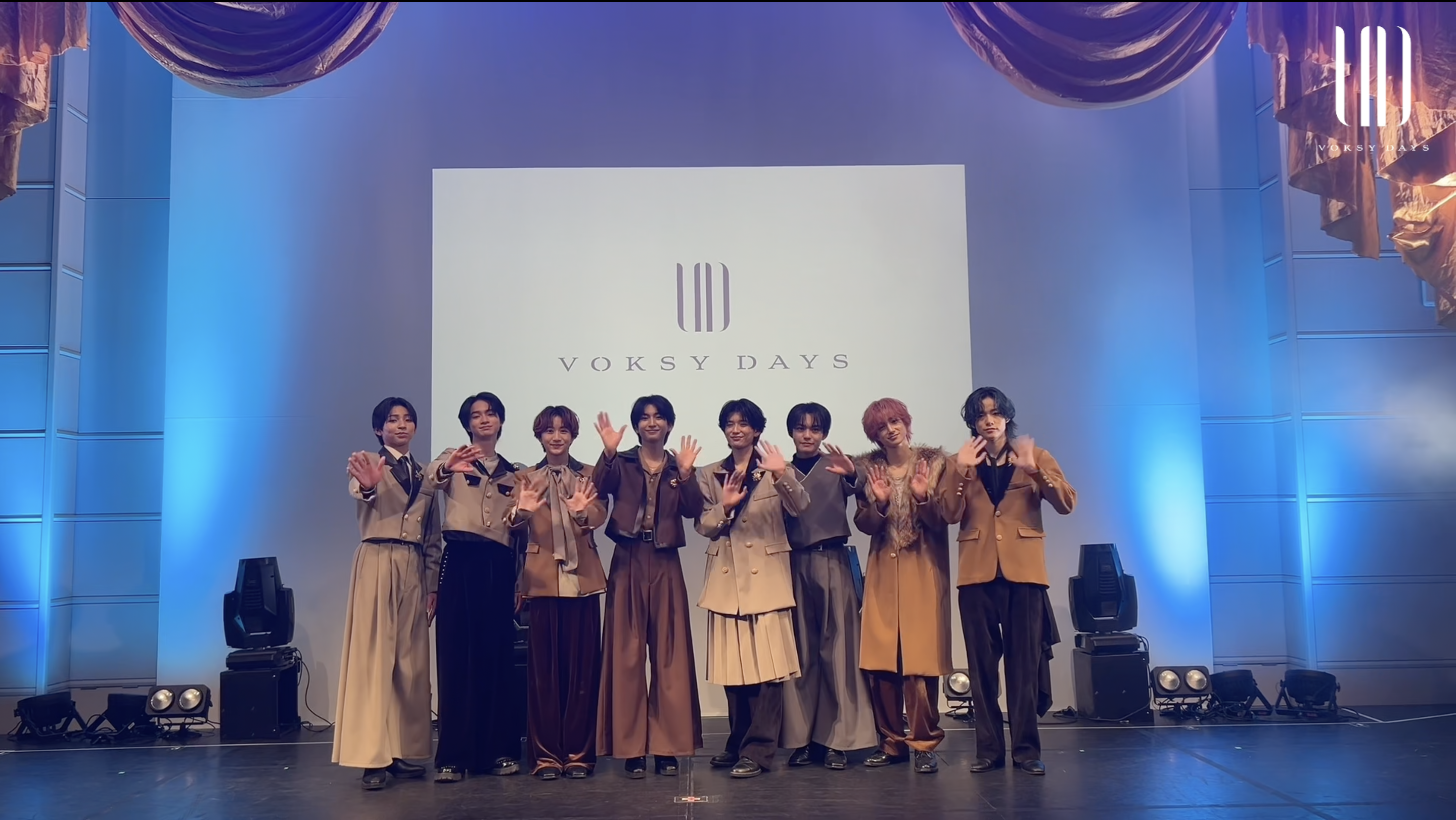 「VOKSY DAYS Debut Showcase 'Light It Up'」COMMENT MOVIE